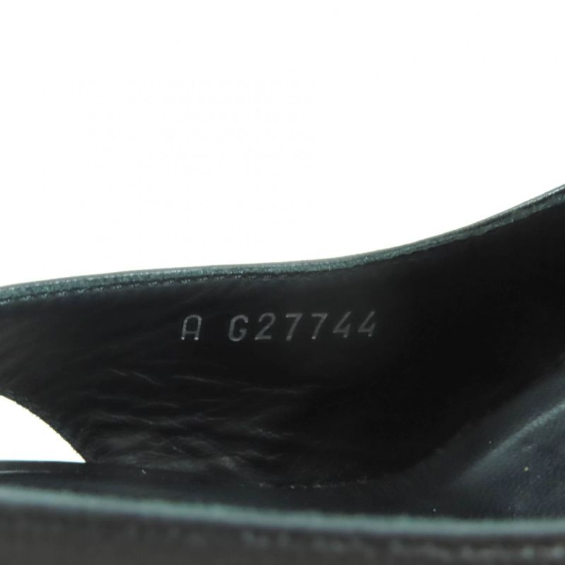 CHANEL G27744 Coco Mark Hardware Attached Patent Leather Use Suring Back