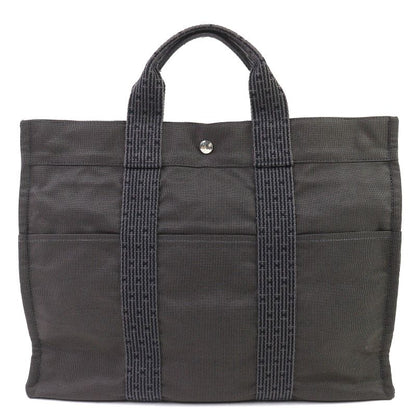 Hermes Yale Line MM Silver Hardware With Key And Cadenas Serie Button Canvas