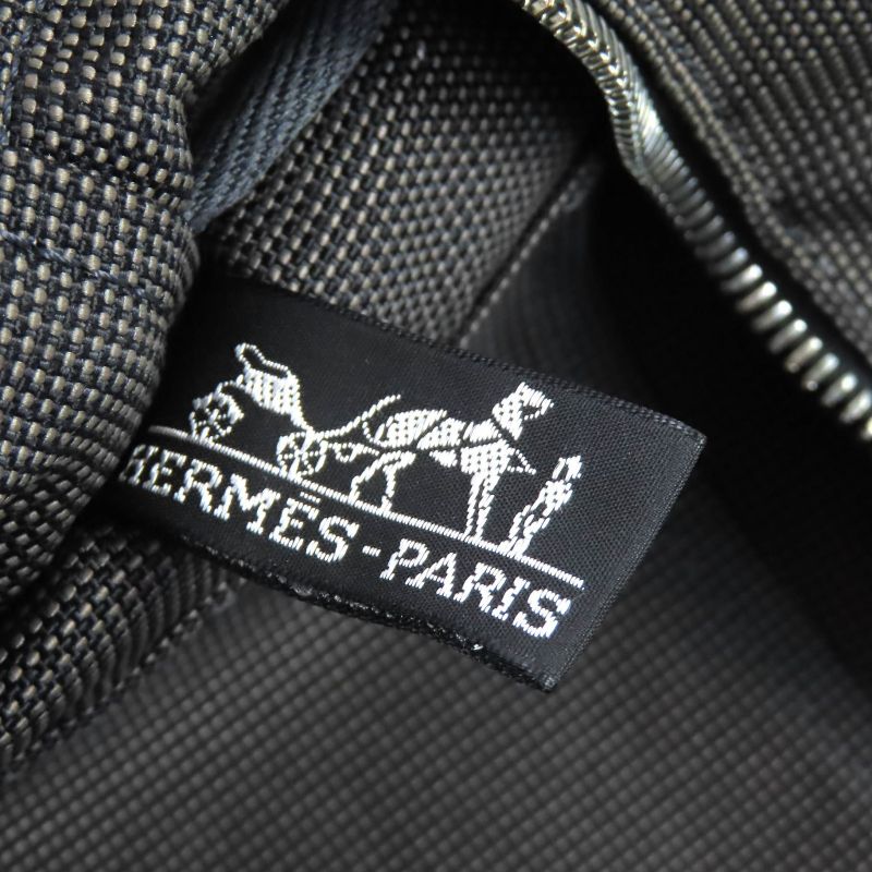 Hermes Yale Line MM Silver Hardware With Key And Cadenas Serie Button Canvas