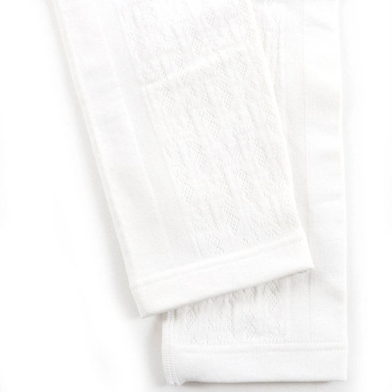 Christian DIOR 214p03am807 Oblique Pattern Leggings Pants White S Made In Italy