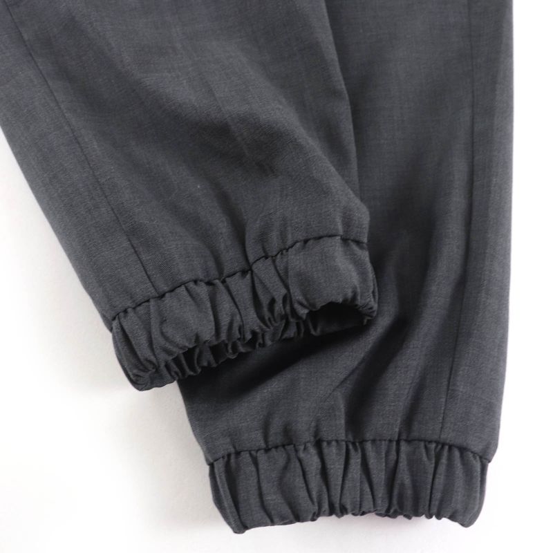 Prada 2020 P258c 100% Virgin Wool Cargo Pants Bottoms Gray 38 Authentic Women