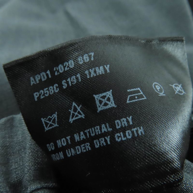 Prada 2020 P258c 100% Virgin Wool Cargo Pants Bottoms Gray 38 Authentic Women