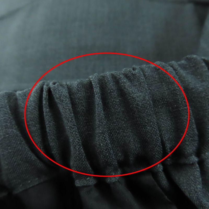 Prada 2020 P258c 100% Virgin Wool Cargo Pants Bottoms Gray 38 Authentic Women