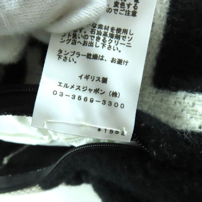 Hermes Avalon III PM Cashmere-blend Ecru Noir Black Current Product With H