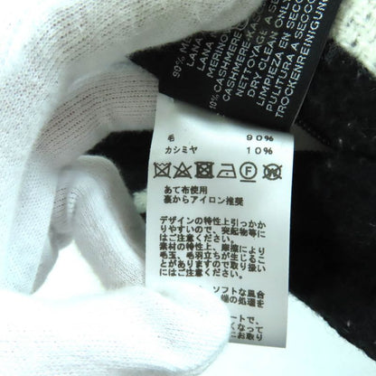 Hermes Avalon III PM Cashmere-blend Ecru Noir Black Current Product With H