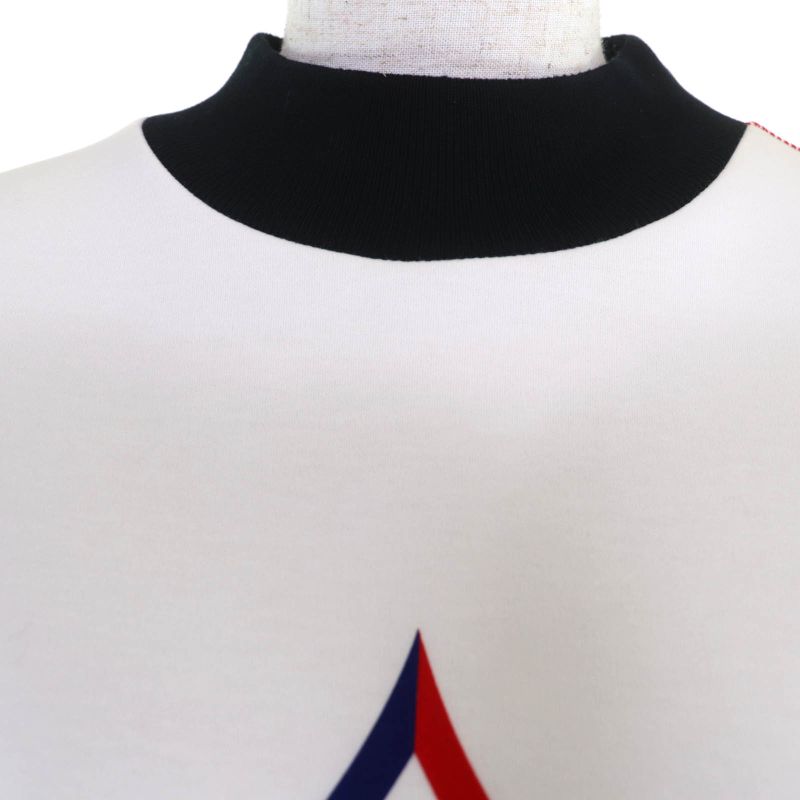 Louis Vuitton 24SS Cotton LV Snowflake Sweatshirt Top White S Made In Italy