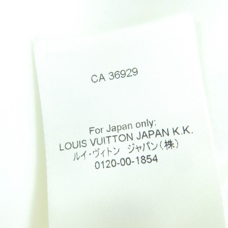 Louis Vuitton 24SS Cotton LV Snowflake Sweatshirt Top White S Made In Italy