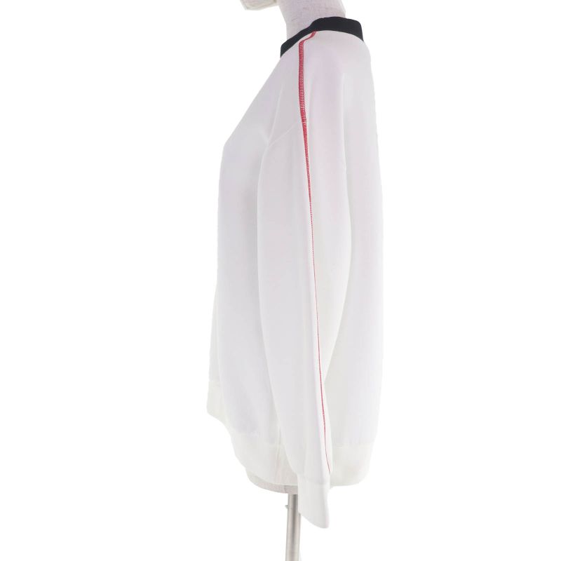 Louis Vuitton 24SS Cotton LV Snowflake Sweatshirt Top White S Made In Italy