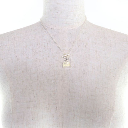 Hermes 2023 Ag925 Amulet Kelly Necklace Pendant Silver With Box Made In Italy