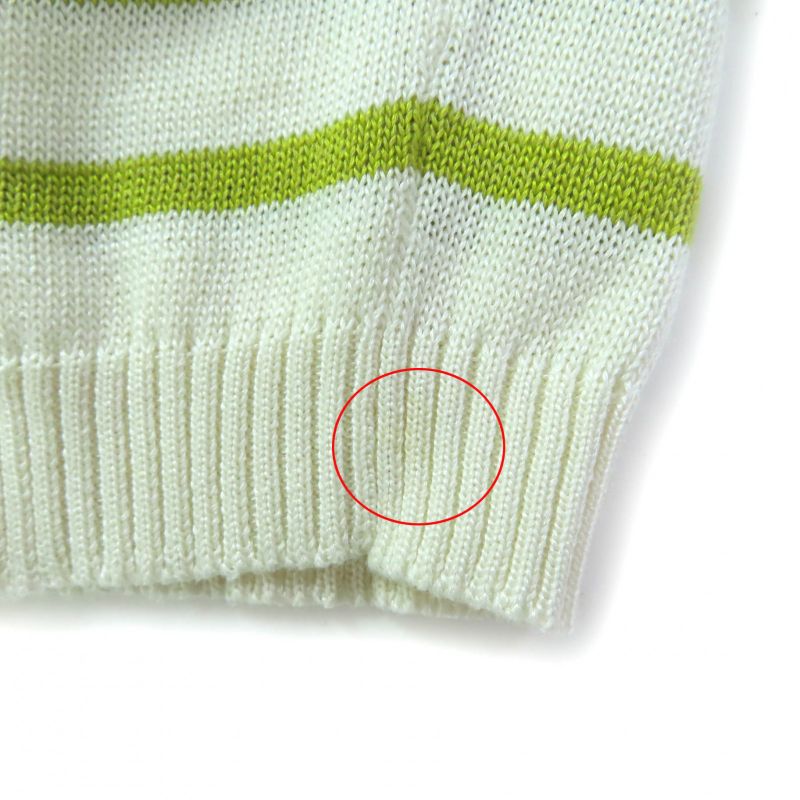 Christian DIOR 144s49am603 Silk-blend Logo Design Striped Long Sleeve Sailor