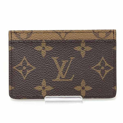 Louis Vuitton Card Case Holder Sample Business Monogram Reverse