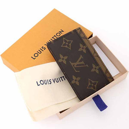 Louis Vuitton Card Case Holder Sample Business Monogram Reverse