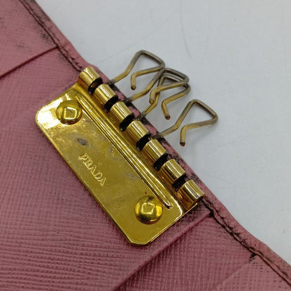 Prada Key Case Ipg2222 Pink Hardware 2 Pieces Miss Ing