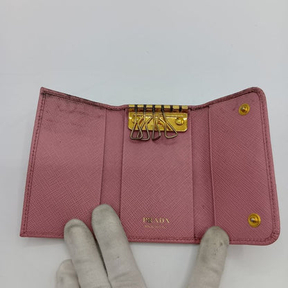 Prada Key Case Ipg2222 Pink Hardware 2 Pieces Miss Ing