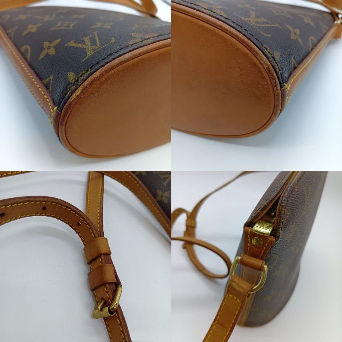 Louis Vuitton Monogram Drouot Shoulder Bag M51290 Brown