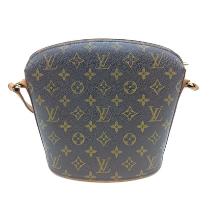 Louis Vuitton Monogram Drouot Shoulder Bag M51290 Brown