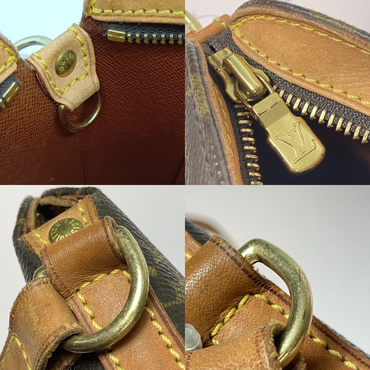 Louis Vuitton Monogram Drouot Shoulder Bag M51290 Brown