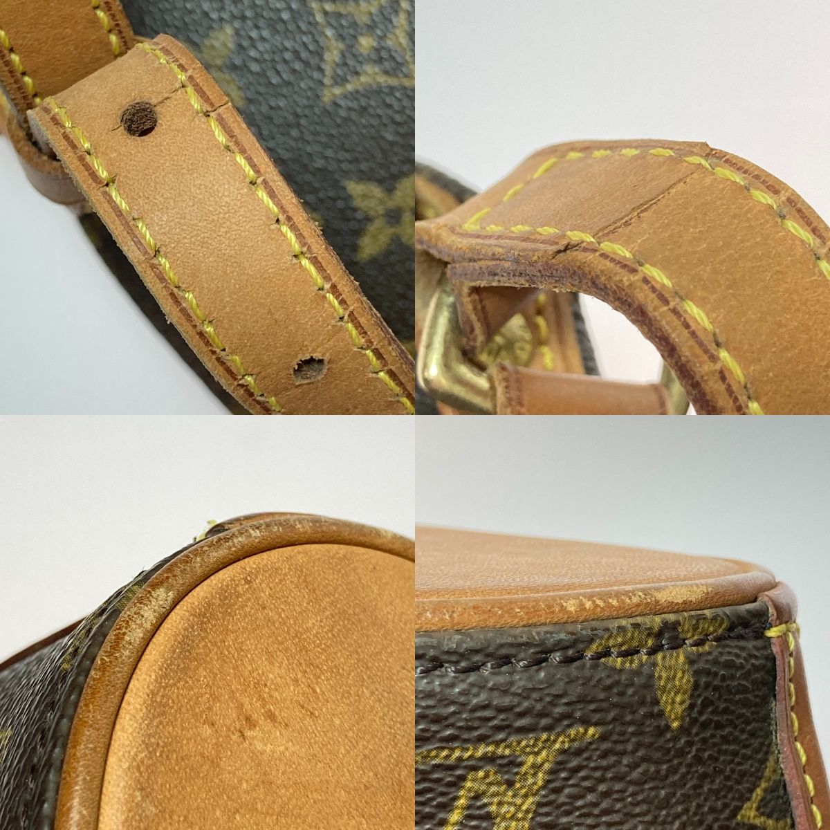 Louis Vuitton Monogram Drouot Shoulder Bag M51290 Brown