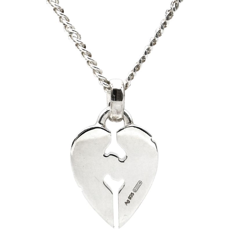 Gucci Necklace Heart Necklace Silver 925 Silver Ag925