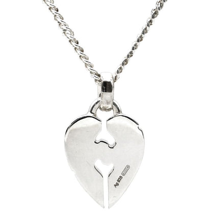 Gucci Necklace Heart Necklace Silver 925 Silver Ag925