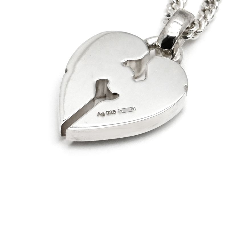 Gucci Necklace Heart Necklace Silver 925 Silver Ag925