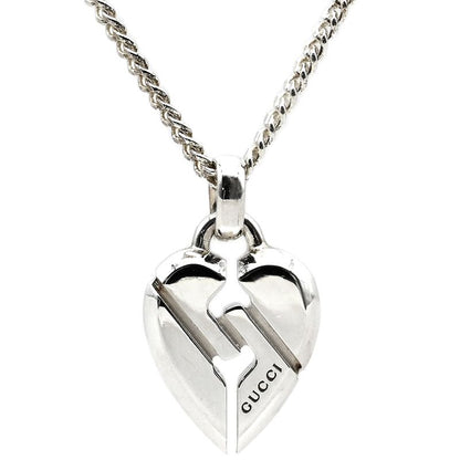 Gucci Necklace Heart Necklace Silver 925 Silver Ag925