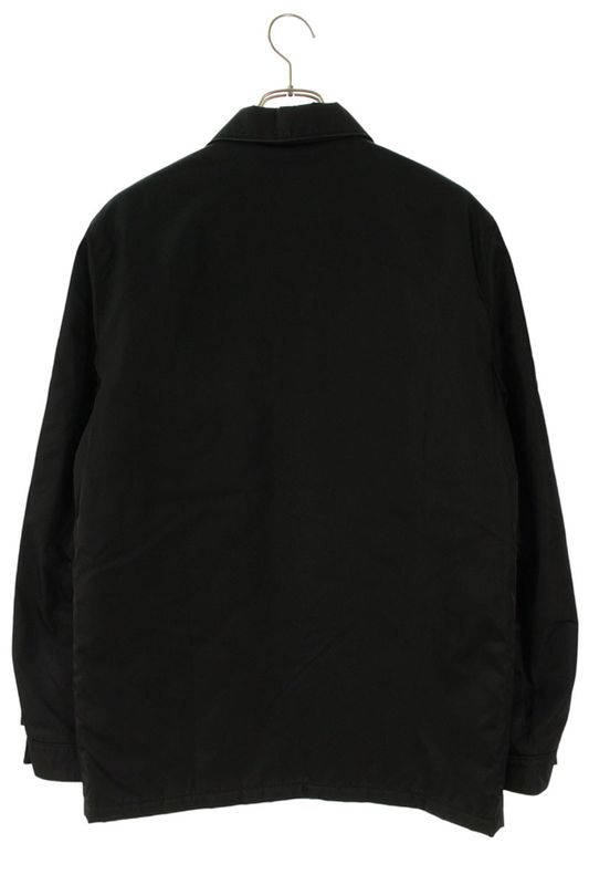 Prada Sd171 S232 1WQ8 Triangle Logo Nylon Coach Jacket Blouson Men's XS