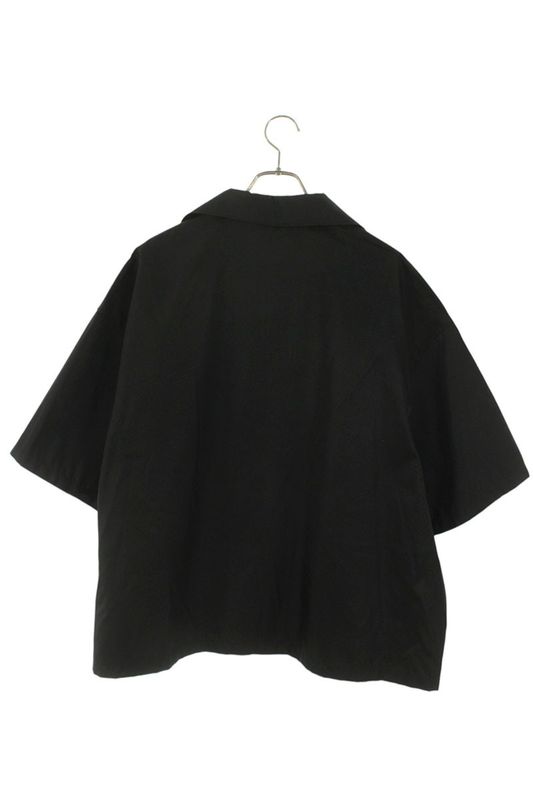Prada Sc449 S182 1WQ8 Re-nylon Triangle Plate Short Sleeve Shirt Men XXL