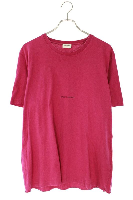 Saint Laurent Paris 666167 Yb2yd Classic Logo T-shirt Men's L