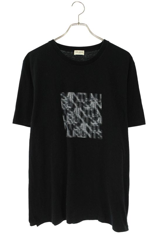 Saint Laurent Paris 665271 Y36hp Front Print T-shirt Men's L