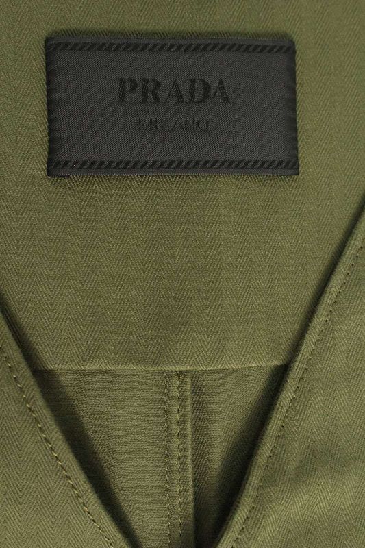 Prada Sgc545 S000 14B5 Triangle Patch Vest Men's 50
