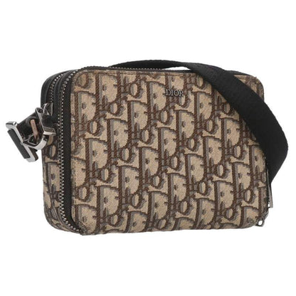 Dior 2obbc119yse Oblique Jacquard Shoulder Bag Men's