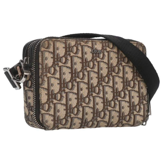 Dior 2obbc119yse Oblique Jacquard Shoulder Bag Men's