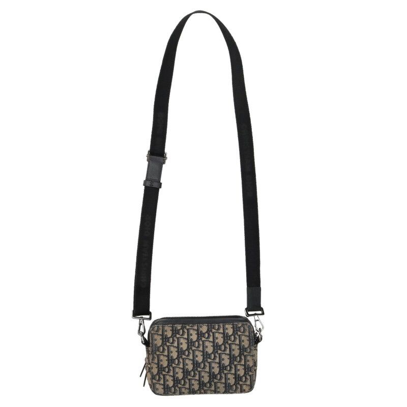 Dior 2obbc119yse Oblique Jacquard Shoulder Bag Men's