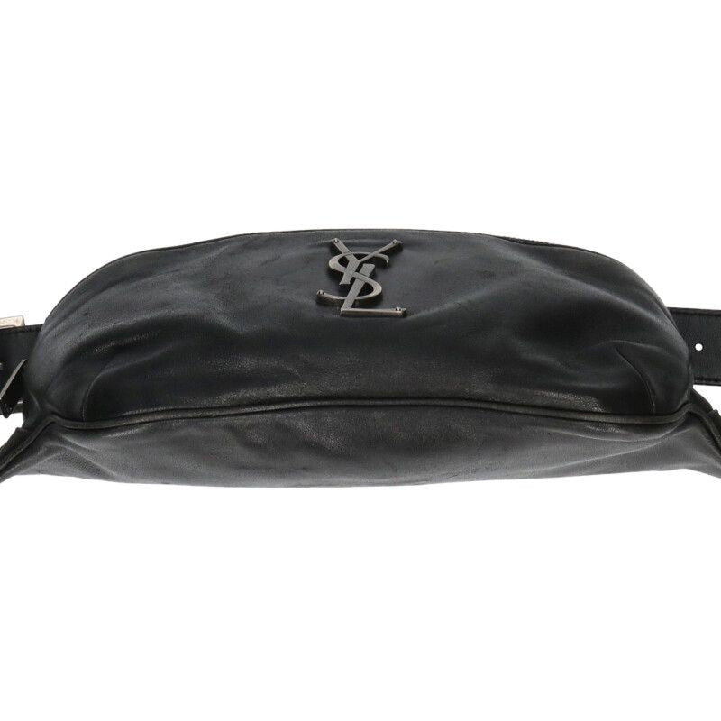 Saint Laurent Paris Plb569737 Leather Waist Bag Men's