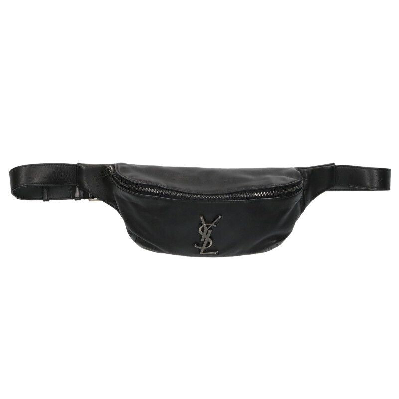 Saint Laurent Paris Plb569737 Leather Waist Bag Men's