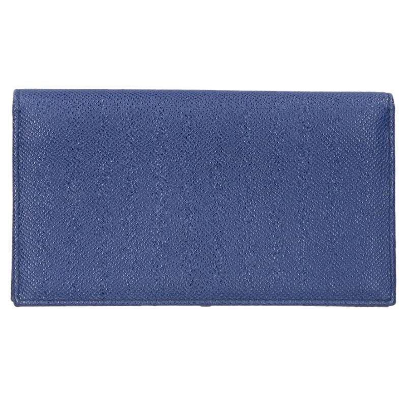 Bulgari Bee Zero One Leather Bifold Long Wallet For Men
