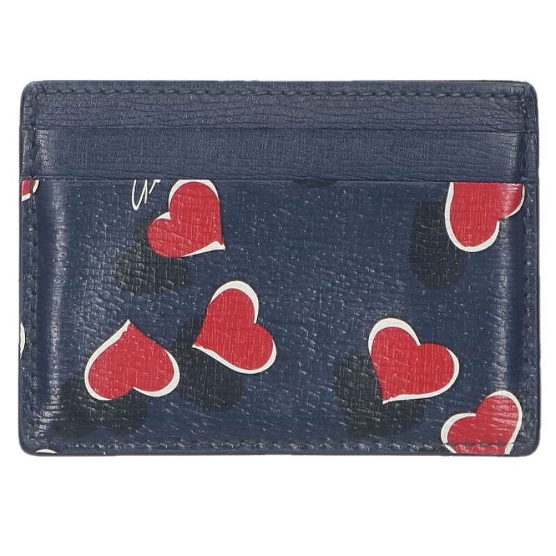 Gucci Interlocking Heart Print Card Case Men's