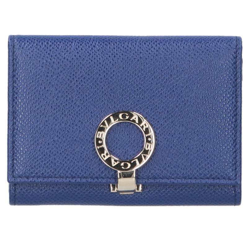 Bulgari Bee Zero One Leather Card Case With Hardware Men's