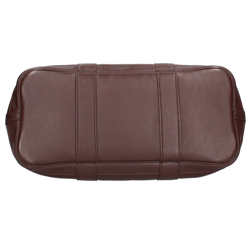 Hermes Garden Party TPM Havana □I Engraved Swift Leather Handbag Ladies TPM