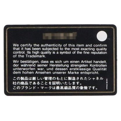 Chanel A93342 CC Filigree Coco Mark Caviar Skin Vanity Chain Shoulder Bag Women