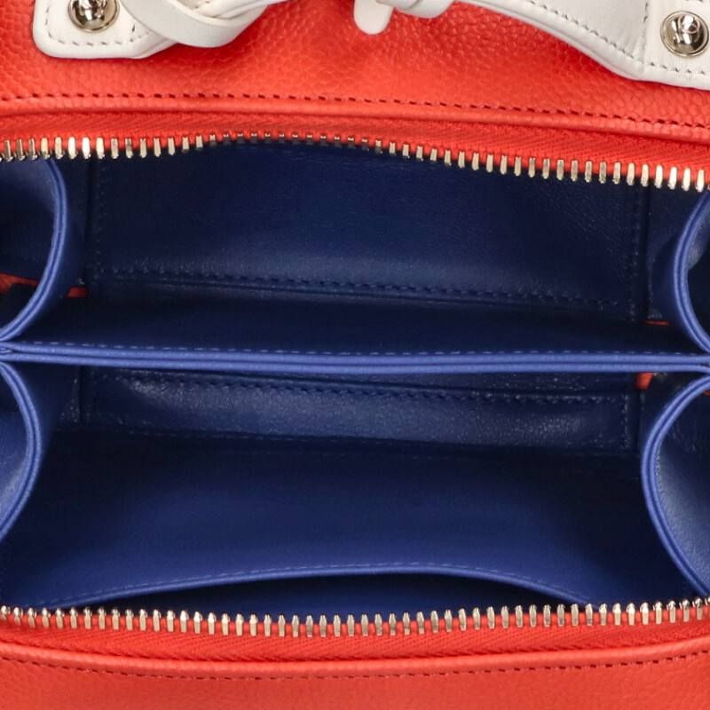 Chanel A93342 CC Filigree Coco Mark Caviar Skin Vanity Chain Shoulder Bag Women