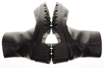 Balenciaga Trooper BOOT Black 27.5cm (10.83in) 678414 Leather Trooper Boots