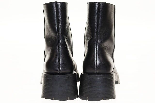 Balenciaga Trooper BOOT Black 27.5cm (10.83in) 678414 Leather Trooper Boots