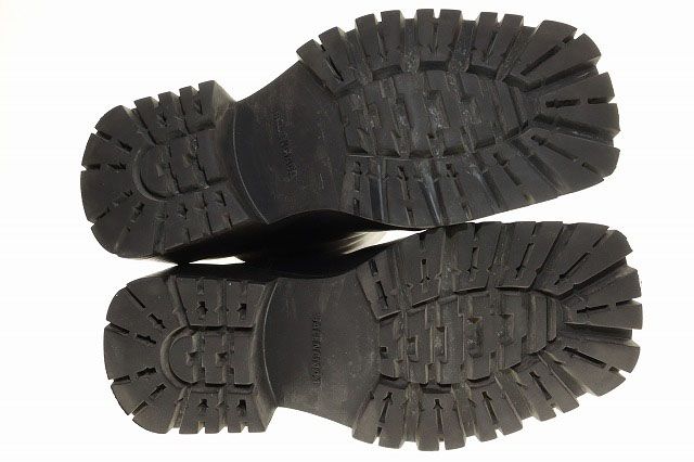 Balenciaga Trooper BOOT Black 27.5cm (10.83in) 678414 Leather Trooper Boots