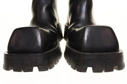 Balenciaga Trooper BOOT Black 27.5cm (10.83in) 678414 Leather Trooper Boots