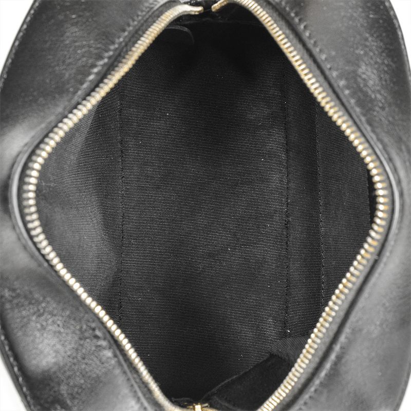 Chanel Matelasse Chain Shoulder Bag Leather Black 8 Digits 27s Coco Mark