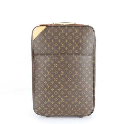 Louis Vuitton Monogram Pegas 55 M23294 Leather Suitcase Carry Bag Travel