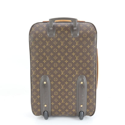 Louis Vuitton Monogram Pegas 55 M23294 Leather Suitcase Carry Bag Travel
