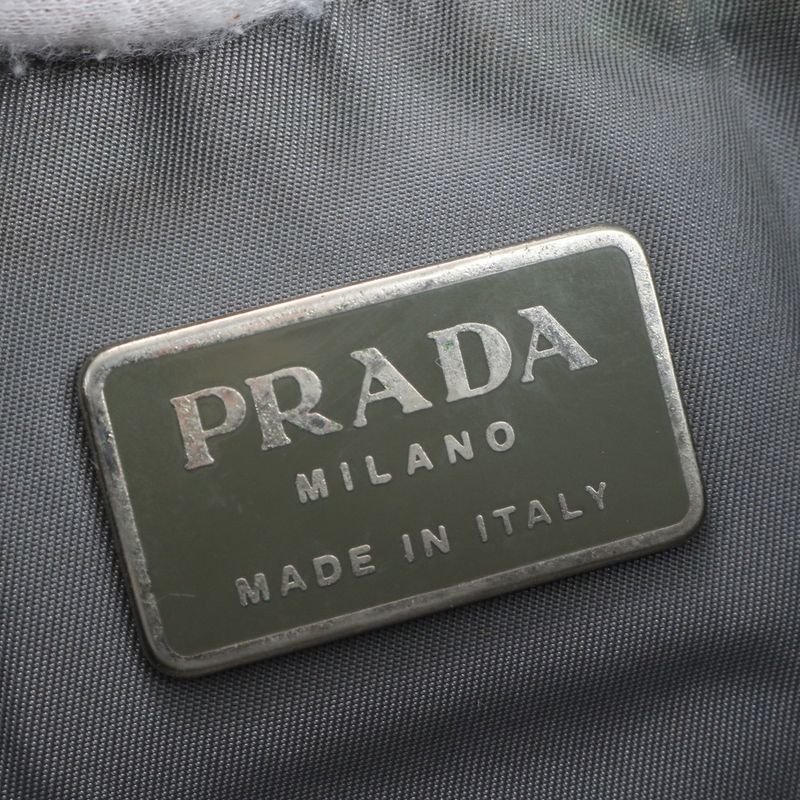 Prada Sport Body Bag Body Waist Pouch Shoulder Gray B9149s Men's CEE Cz2-10